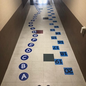 Elemental Educational Vinyl Sensory Path