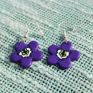 Cyclops Flower Earrings