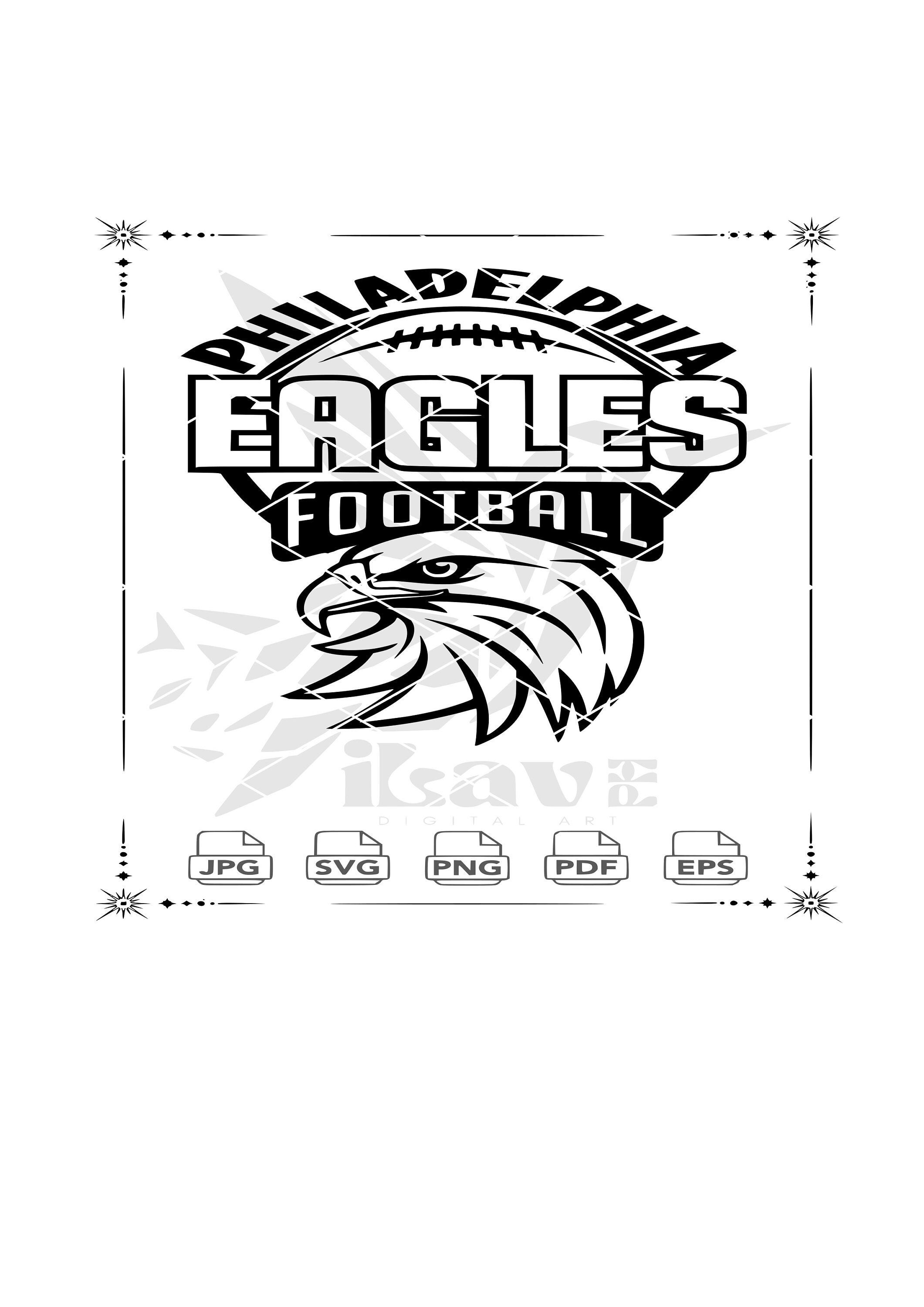 Eagles SVG Sports Cricut Svg Sports Cut File Sports - Etsy