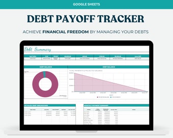 Debt Payoff Tracker Google Sheets, Simplify Your Path to Financial Freedom