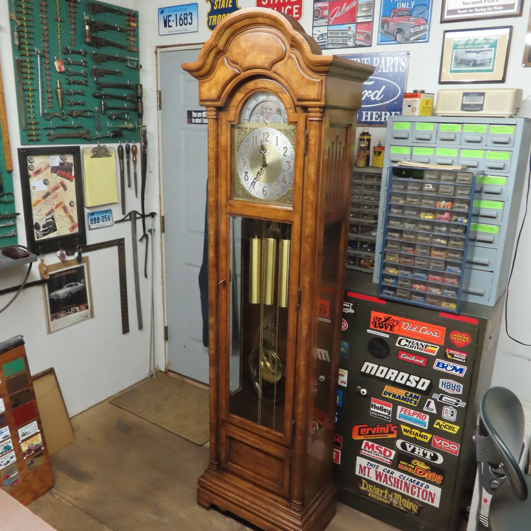 1980 Seth Thomas Grand Father Clock Etsy