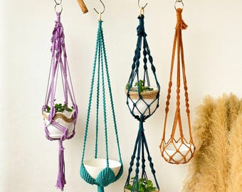 Macrame Plant Hanger Indoor Plant Hanging Pot Holder,  Indoor Plant Hanger, Hanging Planter, Macrame Wall Hanging, Gift For Plant Lover