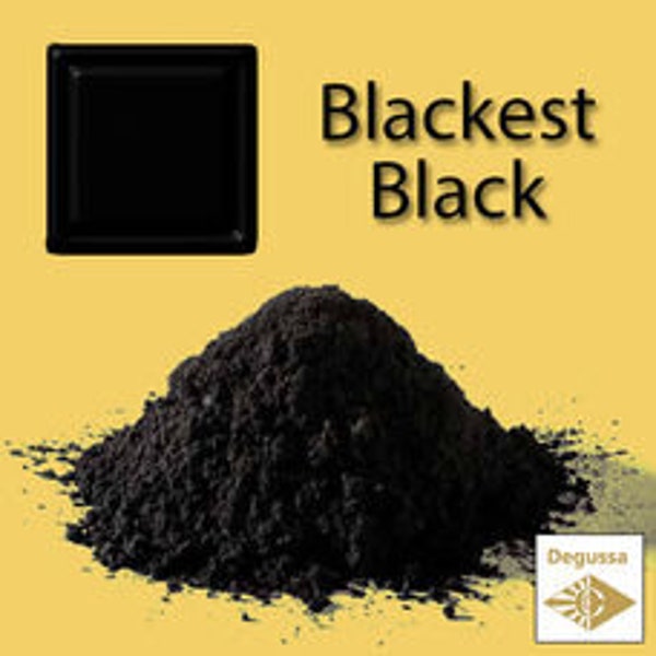 BLACKEST BLACK - Ceramic Pigment Jet Black