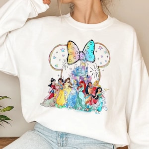 Princess Shirt Vacation Trip, Princess Sweatshirt, Mickey Ears Shirt, Princess Girls Shirts