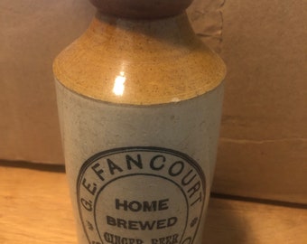 Bouteille de bière au gingembre et au gingembre G E Fancourt Stamford n°2