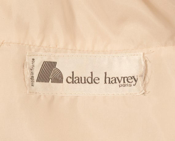 Vintage 70s 'Claude Havrey - Paris' Manteau / Ove… - image 8