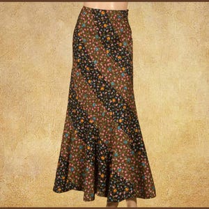 Vintage 60s Hippy Skirt (size UK4, US0, FR32, D30, IT36)