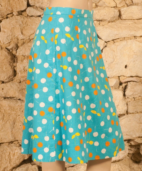 Vintage C&A Petite Fitting Skirt Made in England Size FR40 US8 UK12 EUR38