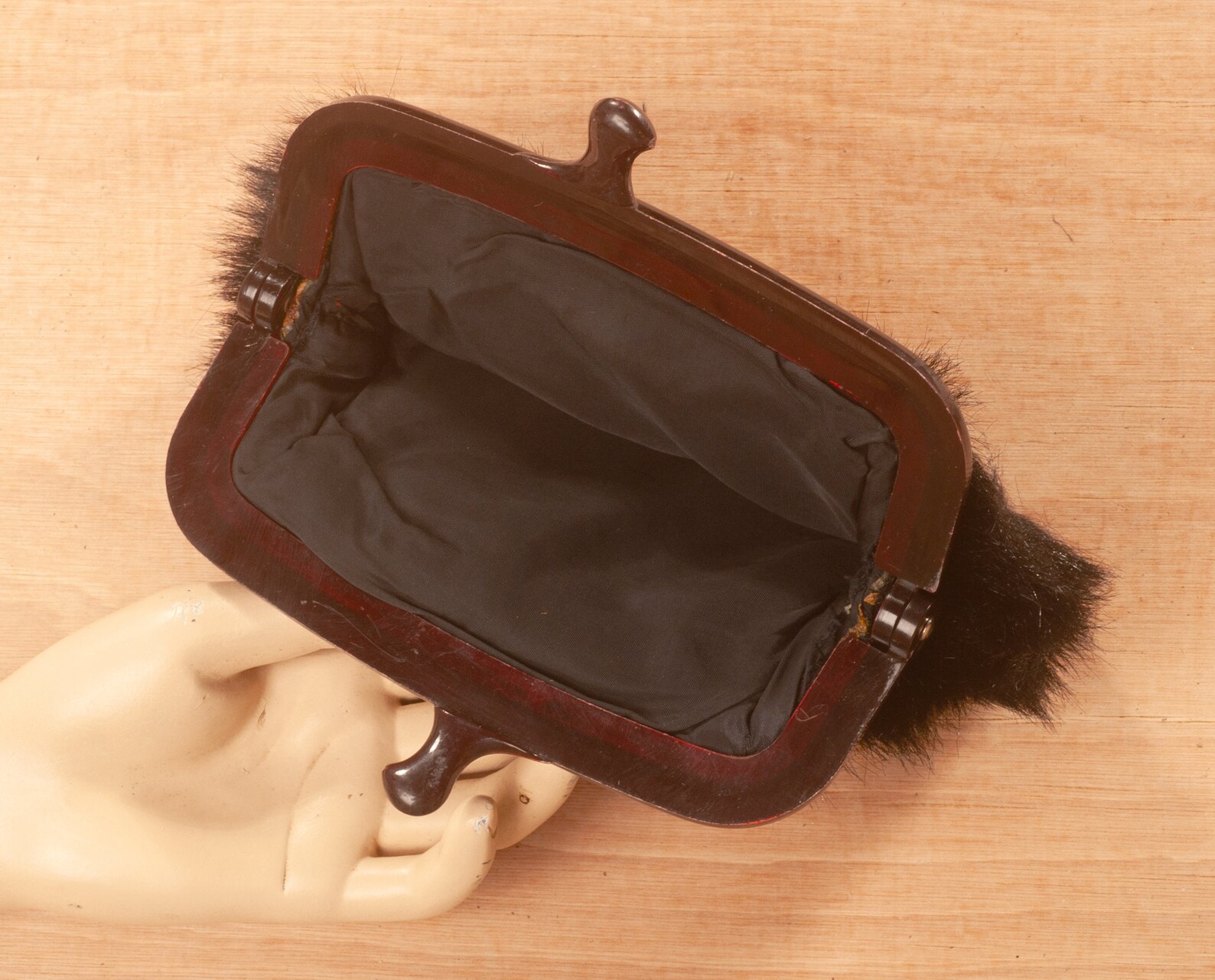 Faux Fur Clutch
