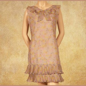 Vintage 60s Evening Dress (size UK10, US6, FR38, D36, IT42)