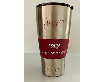 Personalised XL Costa Coffee Travel Cup - Mother’s Day, Valentines Day, Fathers’s Day, Teacher Gift, Easter