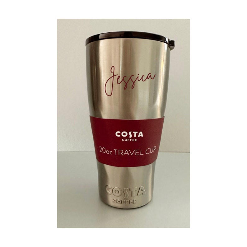 Personalised XL Costa Coffee Travel Cup Mothers Day, Valentines Day, Fatherss Day, Teacher Gift, Easter image 1