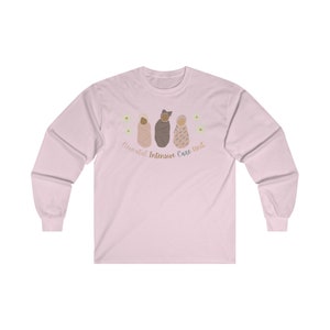 T-shirt a maniche lunghe da infermiera della terapia intensiva neonatale immagine 4