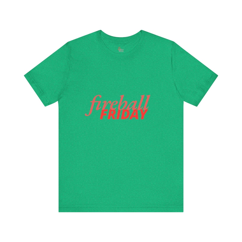 T-shirt Fireball Friday, T-shirt en jersey unisexe image 5