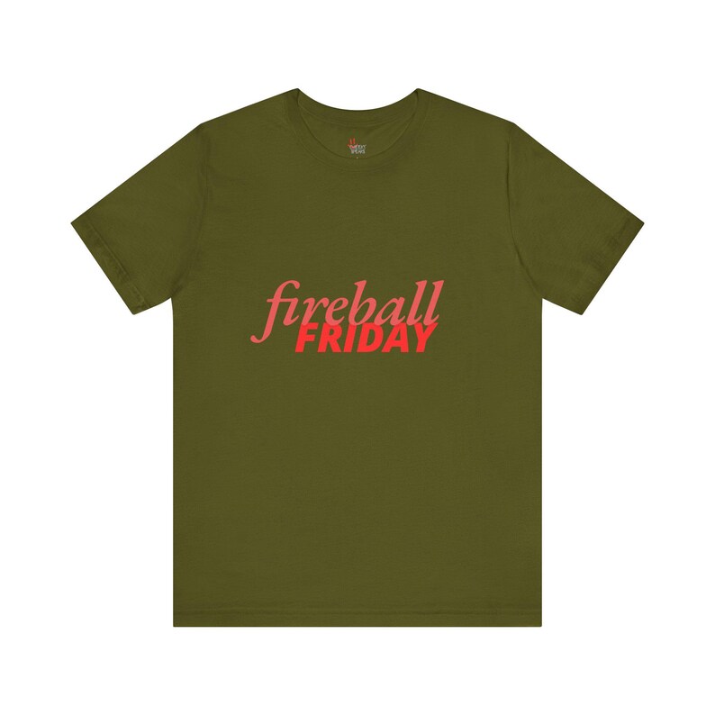 T-shirt Fireball Friday, T-shirt en jersey unisexe image 3