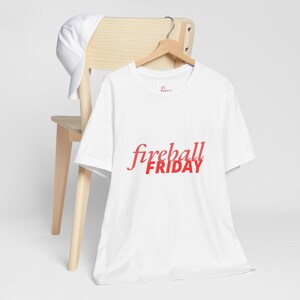 T-shirt Fireball Friday, T-shirt en jersey unisexe image 9