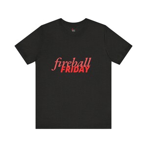 T-shirt Fireball Friday, T-shirt en jersey unisexe image 2