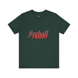 T-shirt Fireball Friday, T-shirt en jersey unisexe image 6