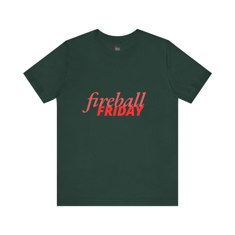 T-shirt Fireball Friday, T-shirt en jersey unisexe image 6
