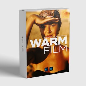 Warm Film Presets for Adobe Lightroom Desktop and Mobile, 17 Film Presets, Analog 35mm Presets, Film Aesthetic
