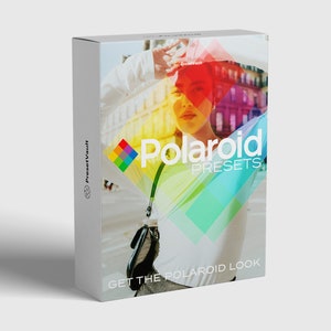 Preset Polaroid per Adobe Lightroom Desktop e Mobile, Polaroid 600, Preset Retro