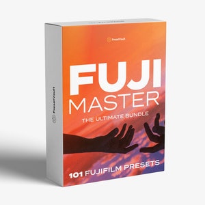 FujiFilm Film Presets Master Collection 100+ FujiFilm Presets for Adobe Lightroom Desktop and Mobile