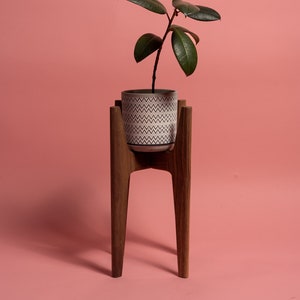 Mid Century Modern Plant Stand image 2