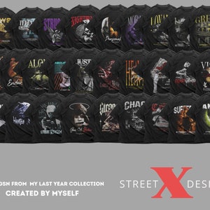 200 Streetwear Tshirt Design Bundle | Shirt Design Bundle | Tshirt Design | Tshirt Designs PNG | digital download | Png Sublimation Download