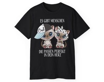 Es gibt Menschen Unisex Cotton Shirt