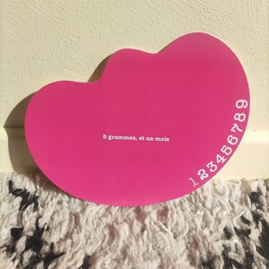 Cartões BABYBUMP - cartões de 5 gramas (conjunto de 9 postais)