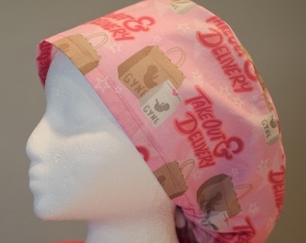 Take Out and Delivery Scrub Caps