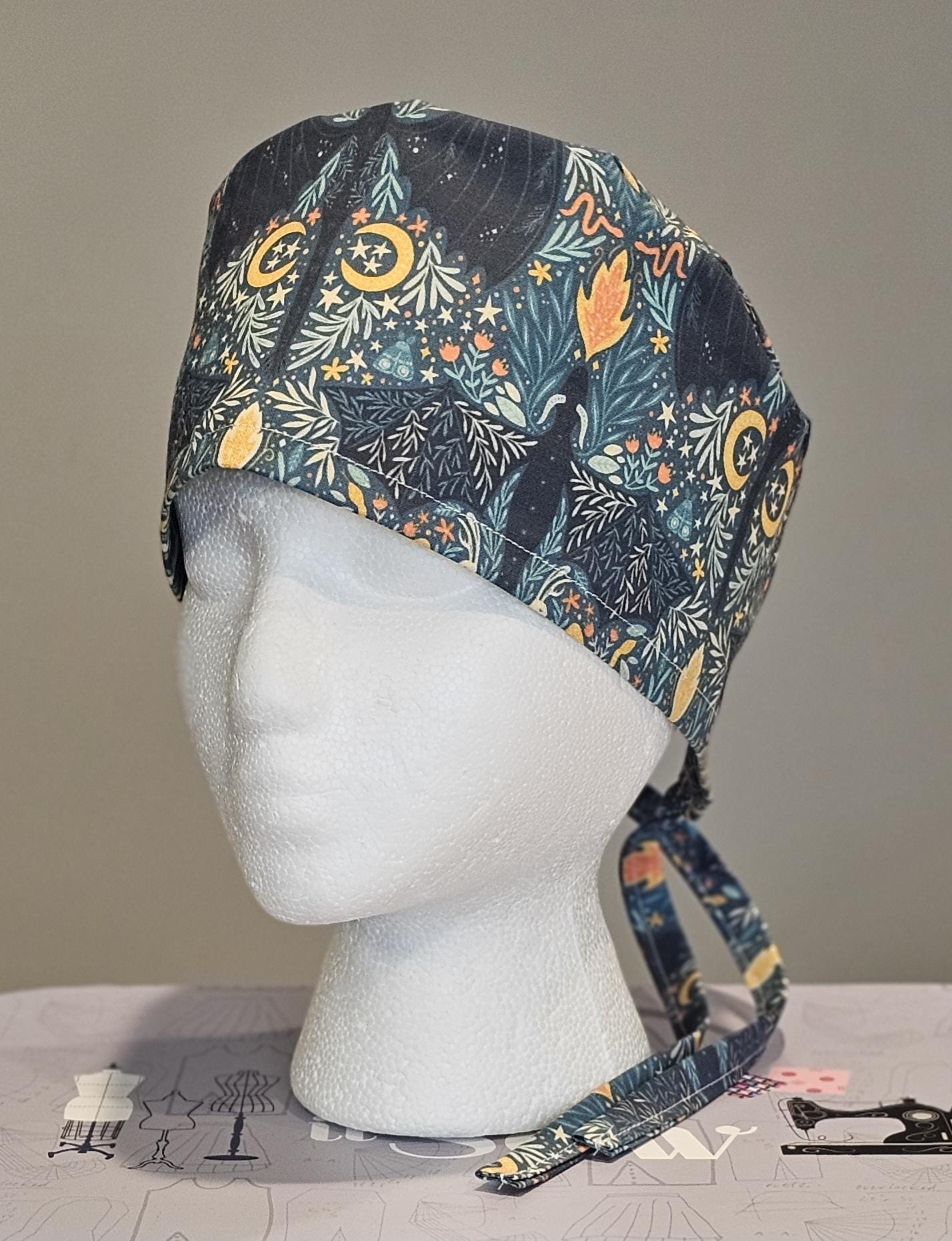 Bundle of 5 Scrub Hats – Fun, Whimsical Prints! ?‍⚕️
✨ Scrub Hat Pack - Etsy main image 3