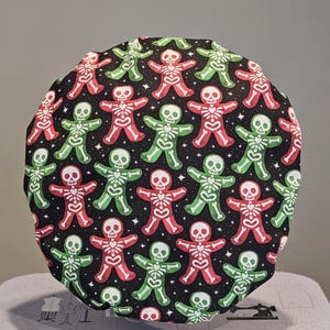Gingerbread Skeletons Scrub Caps