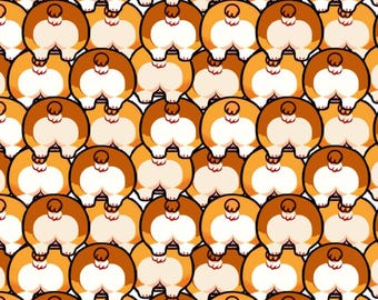 Corgi Butts Scrub Caps