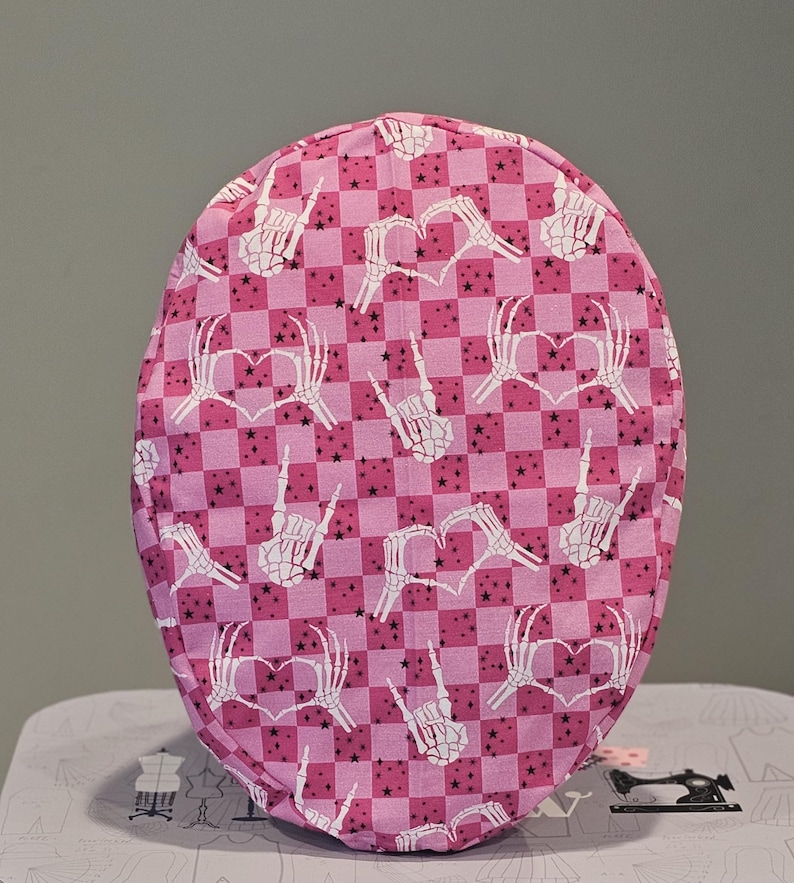 Skeleton Hand Graduation Cap Skeleton Hands on Pink Checkered Scrub Caps - Etsy