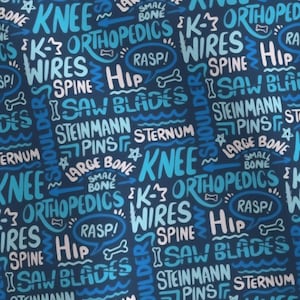 Orthopedic Phrases Scrub Caps