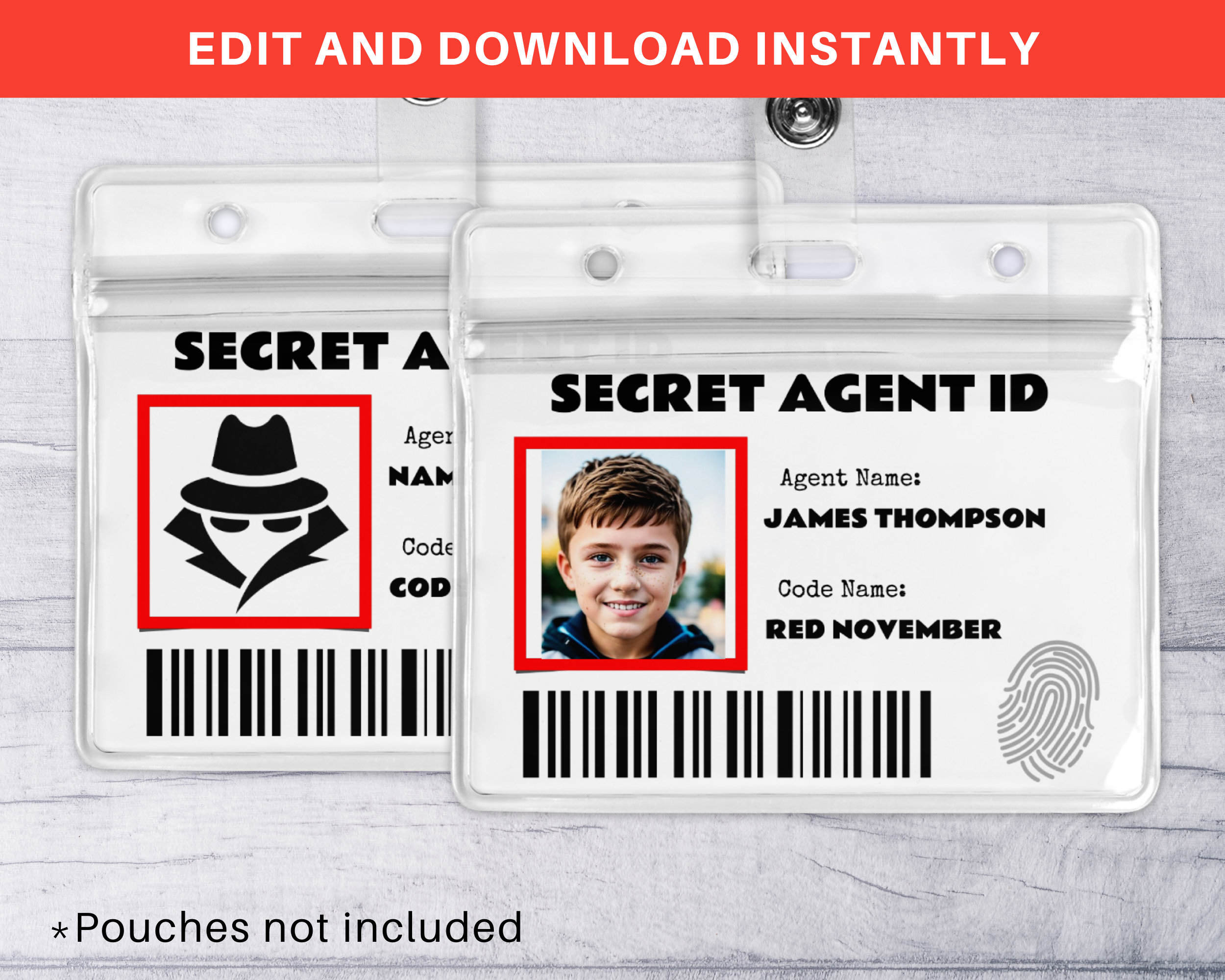 Secret Agent Id Card 44% OFF www ykshocam com Secret Agent Id Card 44% OFF www ykshocam com