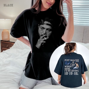 Post Malone Shirt, Posty Shirt, Posty Tour, If Yall Werent Here, Vintage Concert Outfit, Concert Outfit Idea, Band Tees, Oversized Tshirt