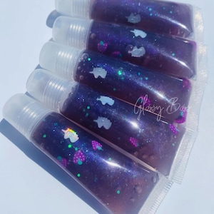 Single 10ML Lip Glosess,Vegan Gloss,Flavored Lip Gloss,Scented Gloss, Moisturizing Gloss Non Sticky,Hydrated Lips