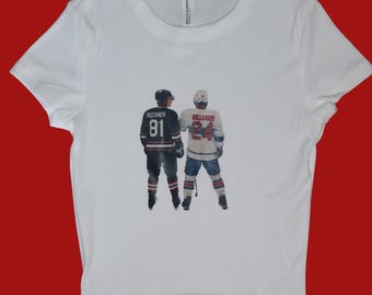 Rivals- white baby tee