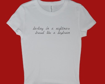 nightmare/daydream- baby tee