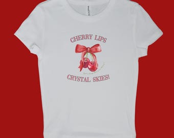 Crystal Sky-  inspired baby tee