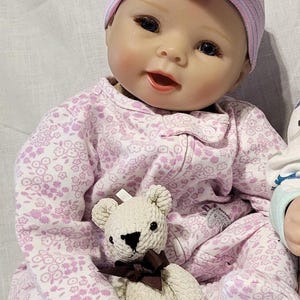 Vintage-Cloth Bodied, Vinyl Parts Reborn Baby Doll {Read Full Description}
