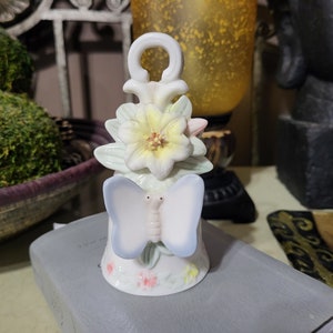 3D Butterfly and Floral Bell-5.75in.