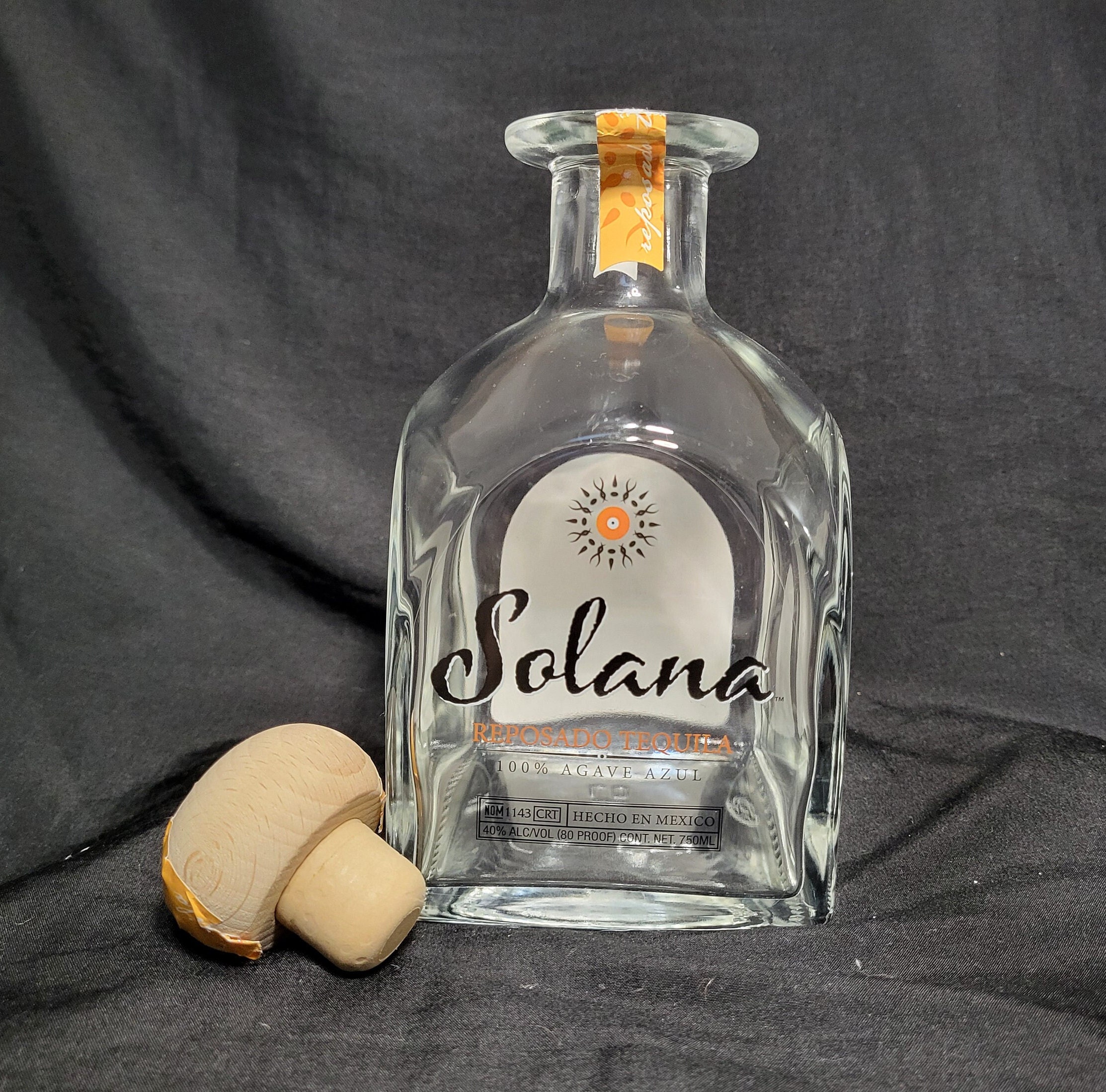 750ML Empty Bottle of Solana Reposado Tequila-made in Mexico - Etsy