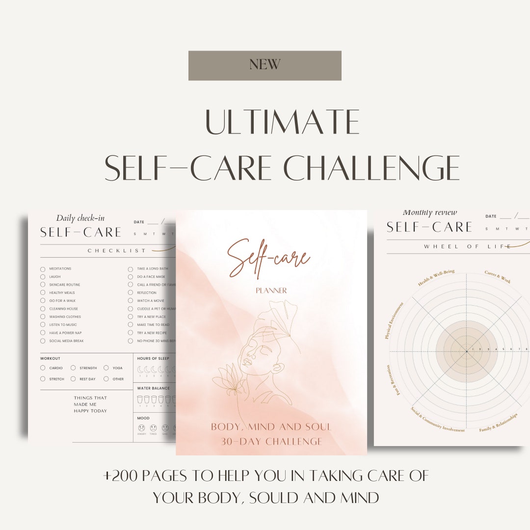 Self Care Planner | Digital, Goodnotes, iPad Planner | Daily Planner ...