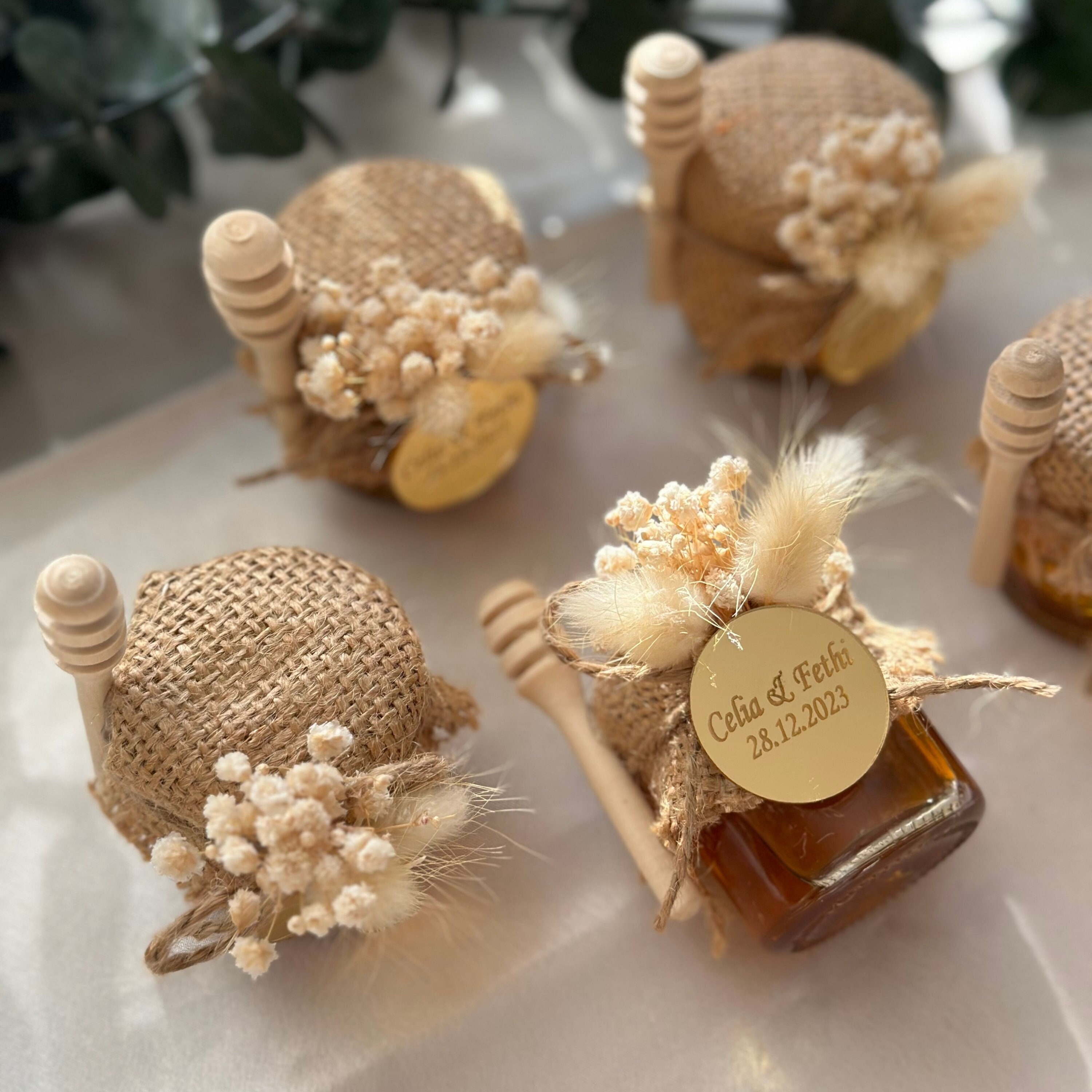 20 PCS Mini pot de miel Pot de miel Faveurs de mariage au Etsy France