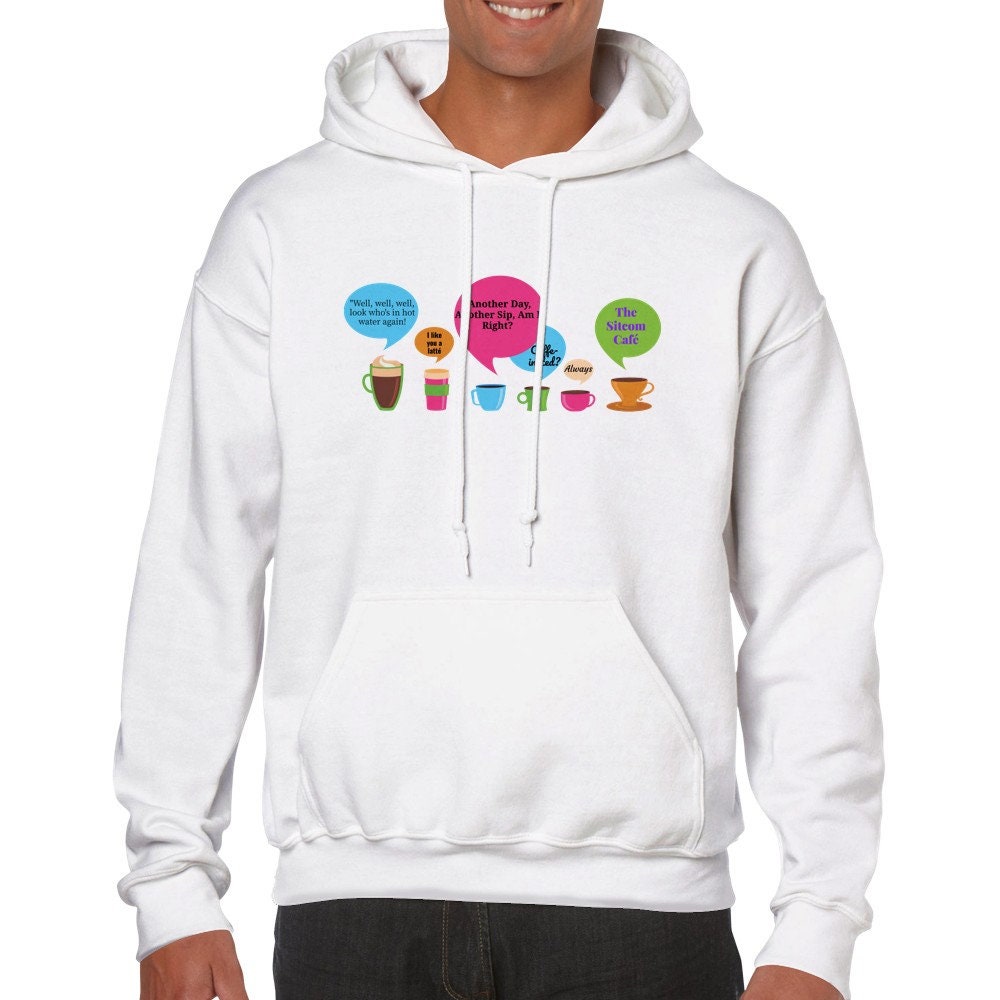 Collar pullover in cafe