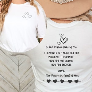 Inspirational Quote Shirt: You Matter, Kindness Mental Health Tee
