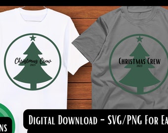 Matching Christmas Shirt for Family Shirt for Christmas 2023 Matching Shirt 2023 Christmas Shirt SVG PNG Bundle for Christmas Matching Shirt